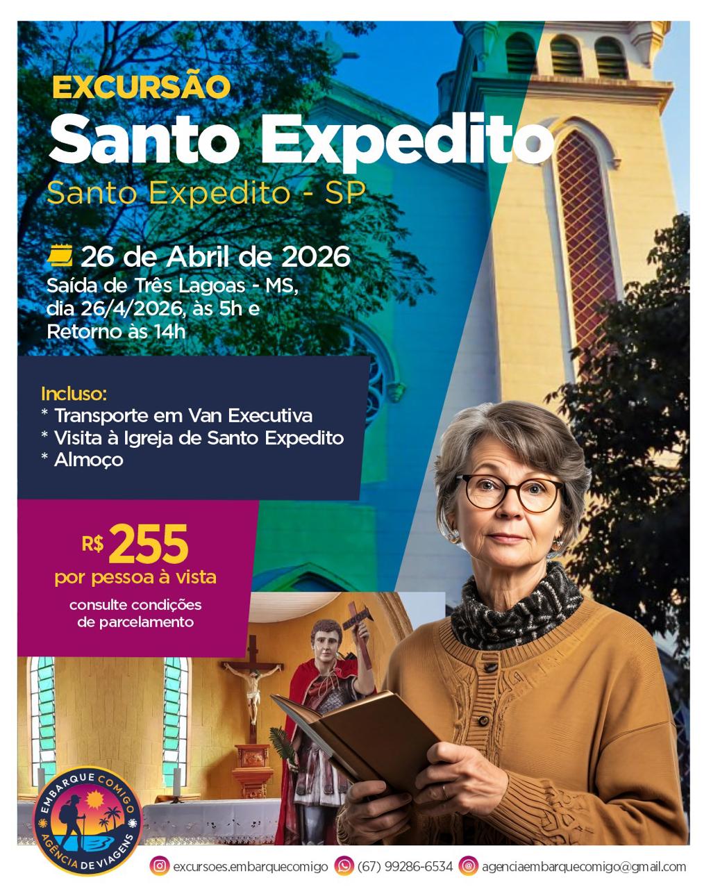 Excursão SANTO EXPEDITO